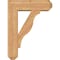 Ekena Millwork Funston Craftsman Smooth Bracket w/ Offset Brace, Western Red Cedar, 7 1/2"W x 24"D x 32"H BKT0806X24X32FST04SWR - alternate 4